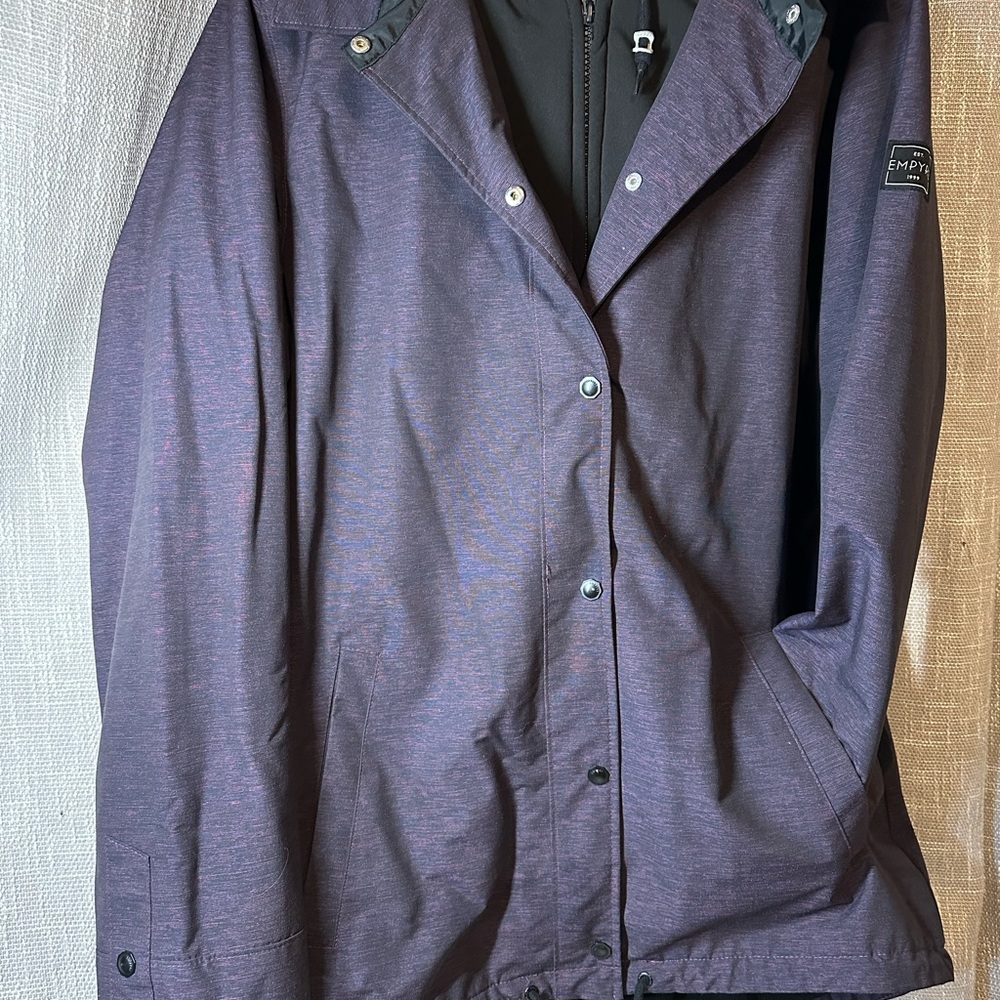 Nice purple Empyre winter coat.